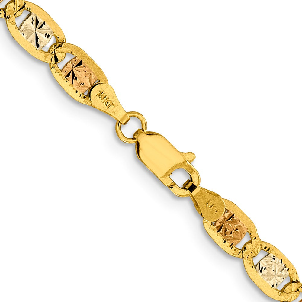 4.65mm Pavé Valentino Chain