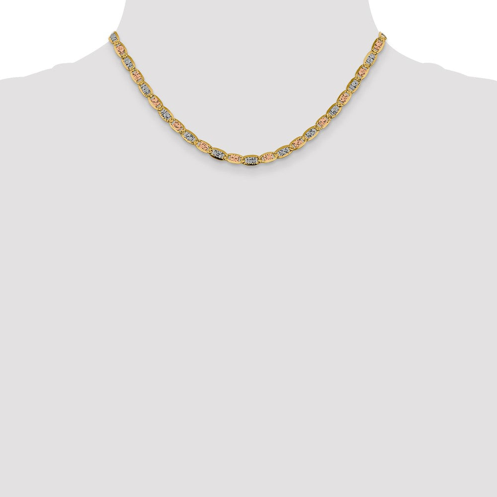4.65mm Pavé Valentino Chain