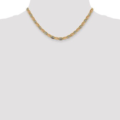 4.65mm Pavé Valentino Chain