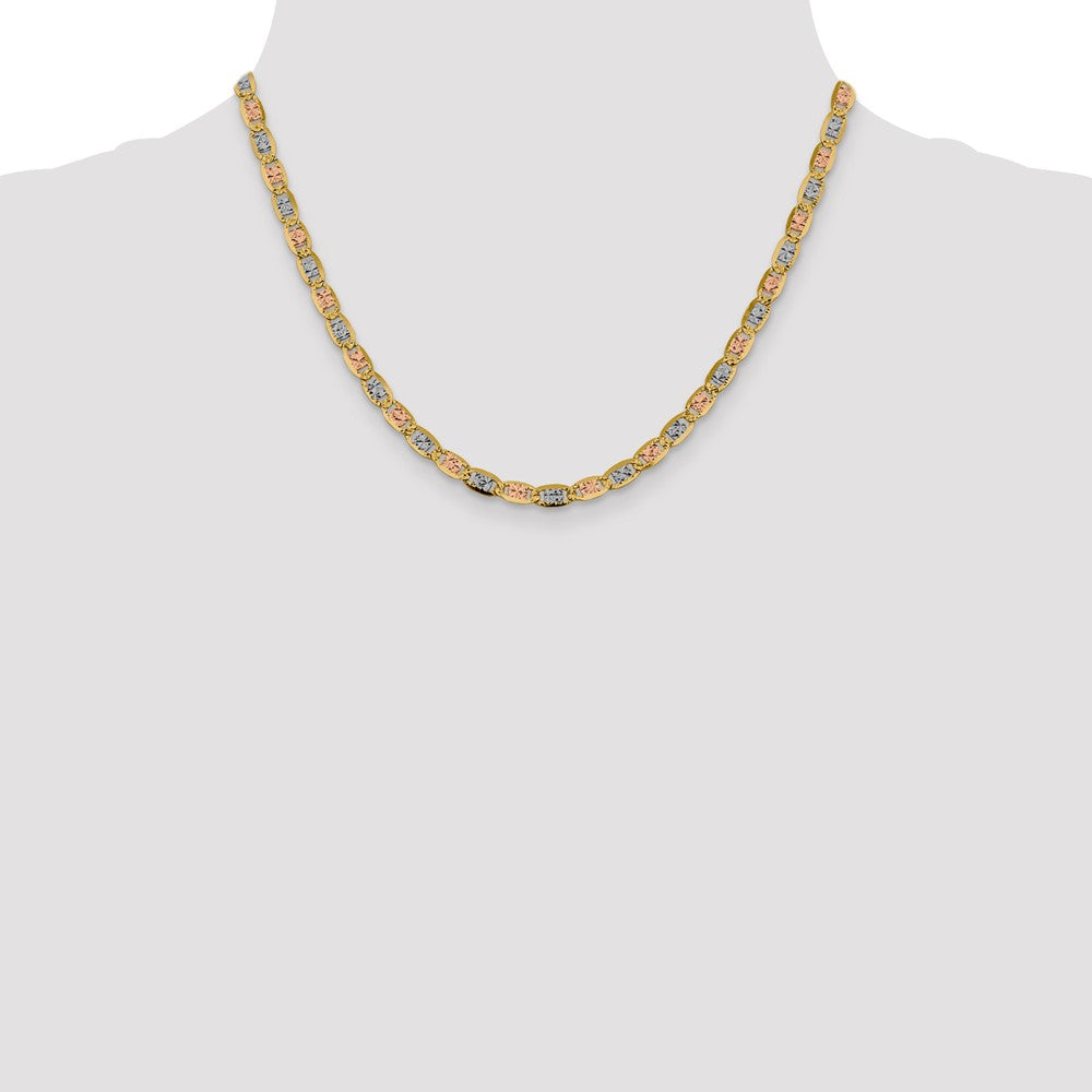 4.65mm Pavé Valentino Chain