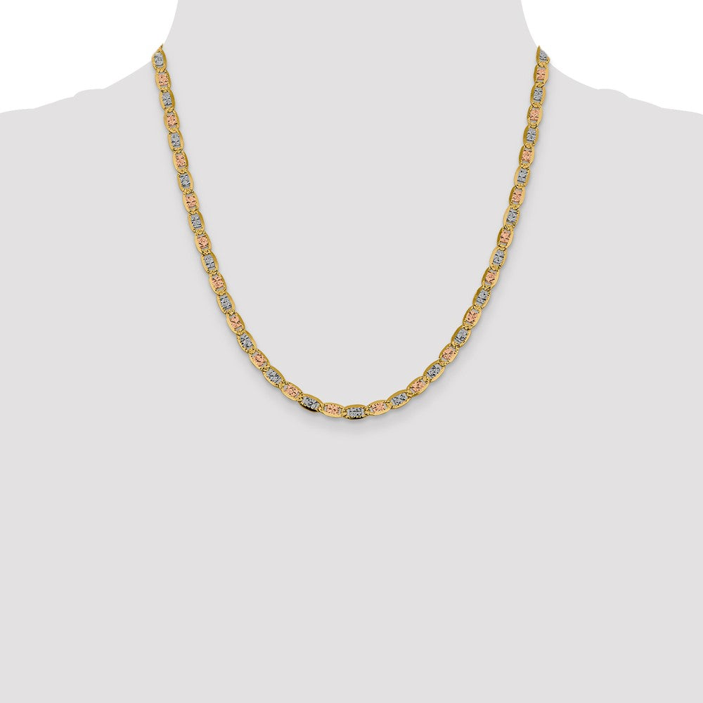 4.65mm Pavé Valentino Chain