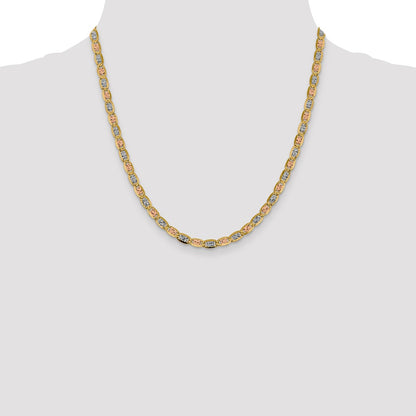 4.65mm Pavé Valentino Chain
