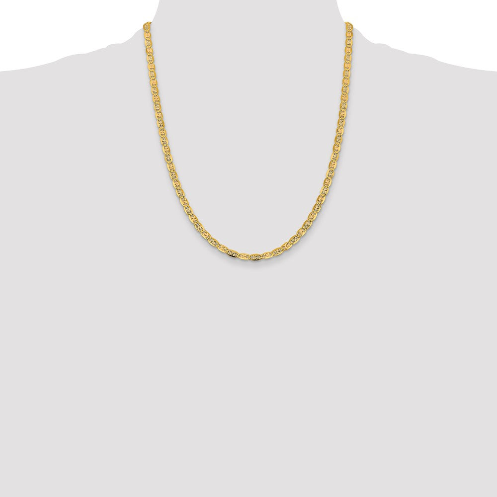 4.65mm Pavé Valentino Chain