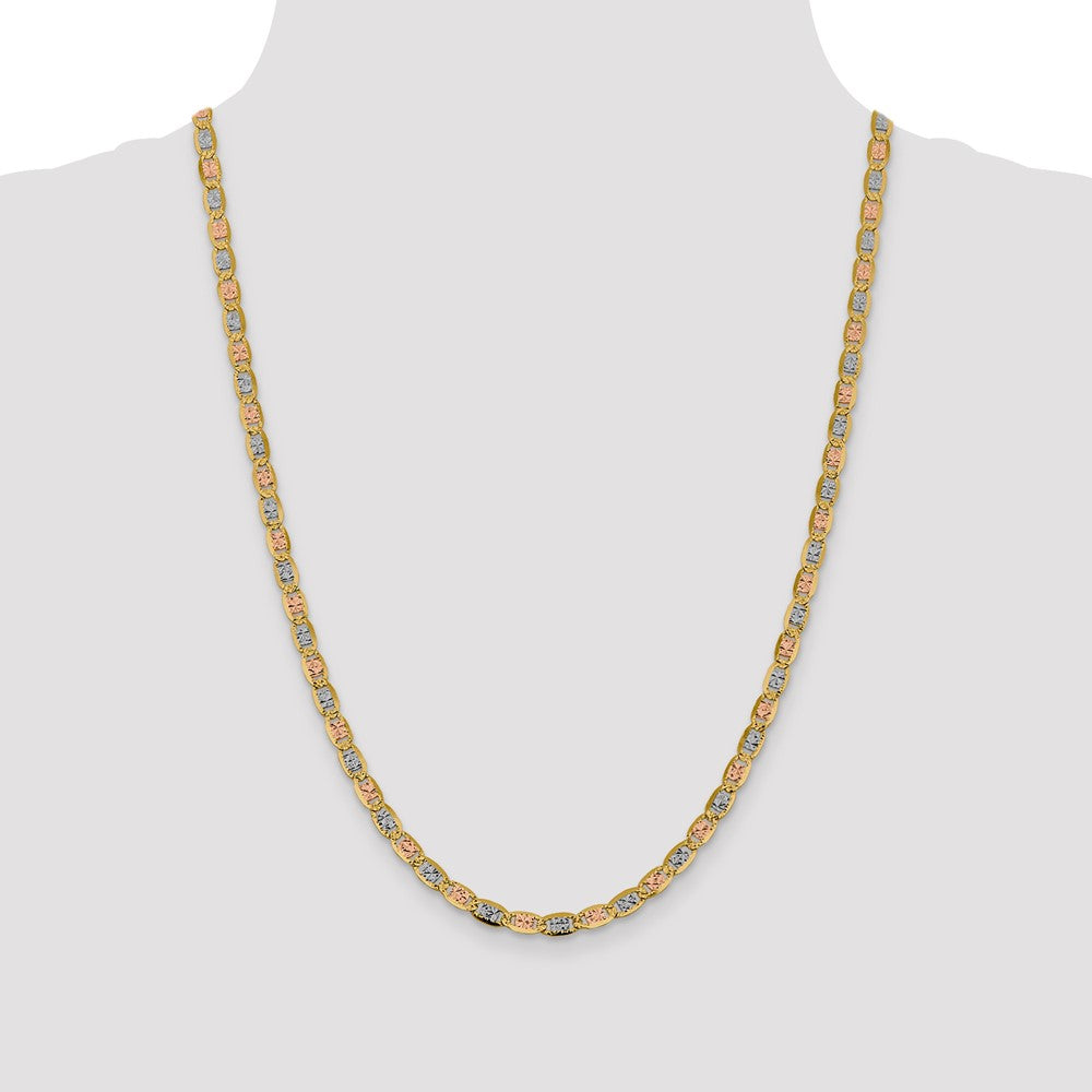 4.65mm Pavé Valentino Chain