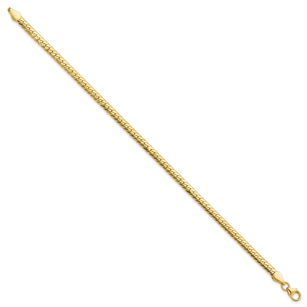 Polished 7in Fancy Link Bracelet