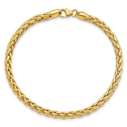 Polished Fancy Link Bracelet 7.5" - 4mm