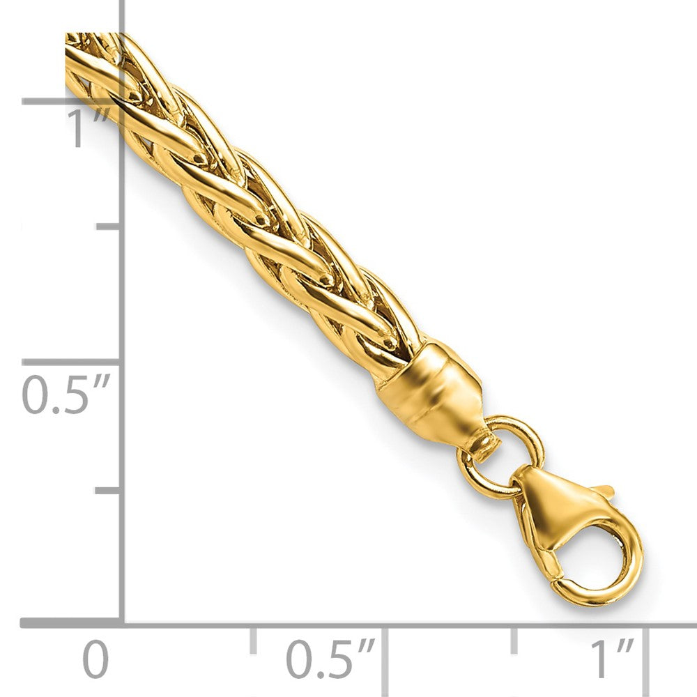 Polished Fancy Link Bracelet 7.5" - 4mm