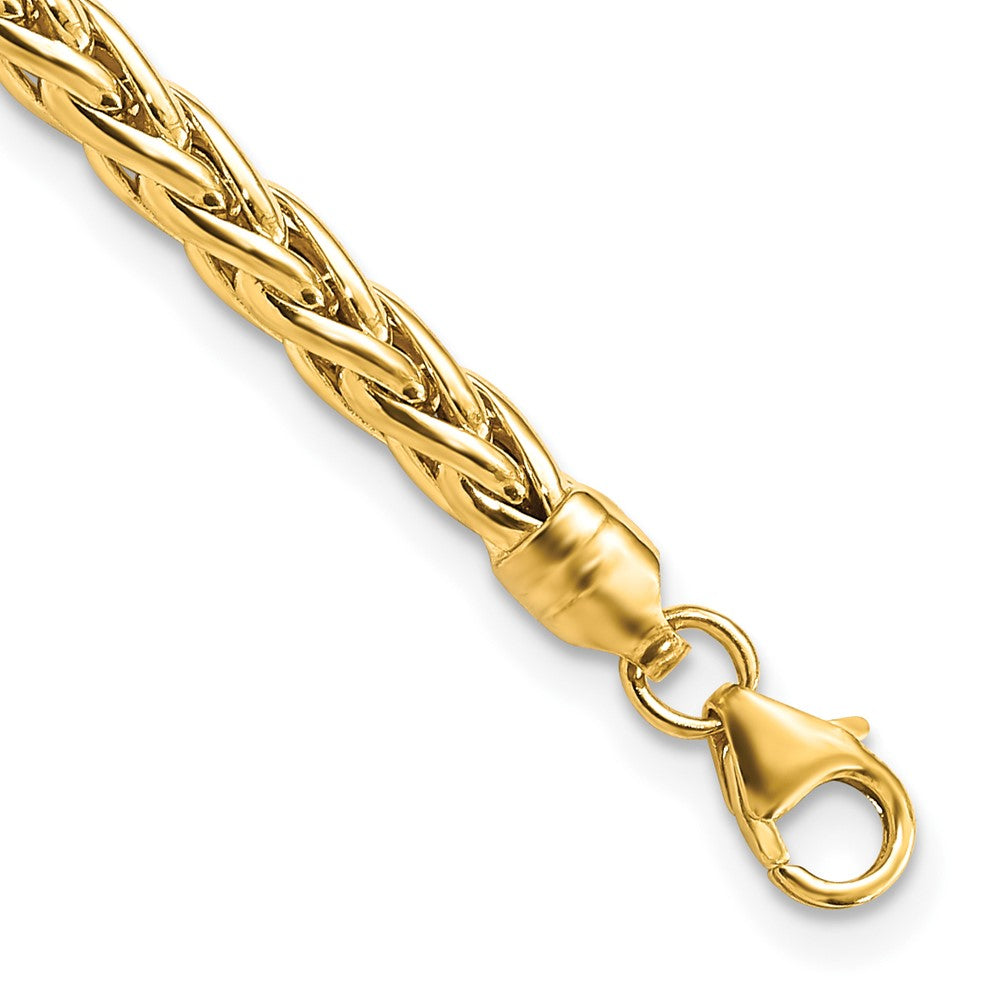 Polished Fancy Link Bracelet 7.5" - 4mm