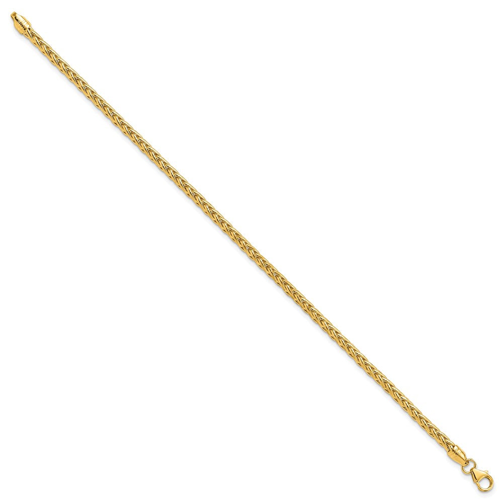 Polished Fancy Link Bracelet 7.5" - 3mm