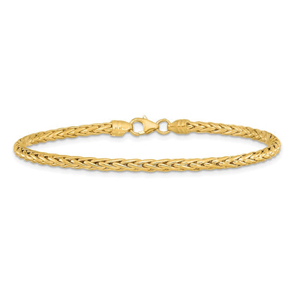 Polished Fancy Link Bracelet 7.5" - 3mm