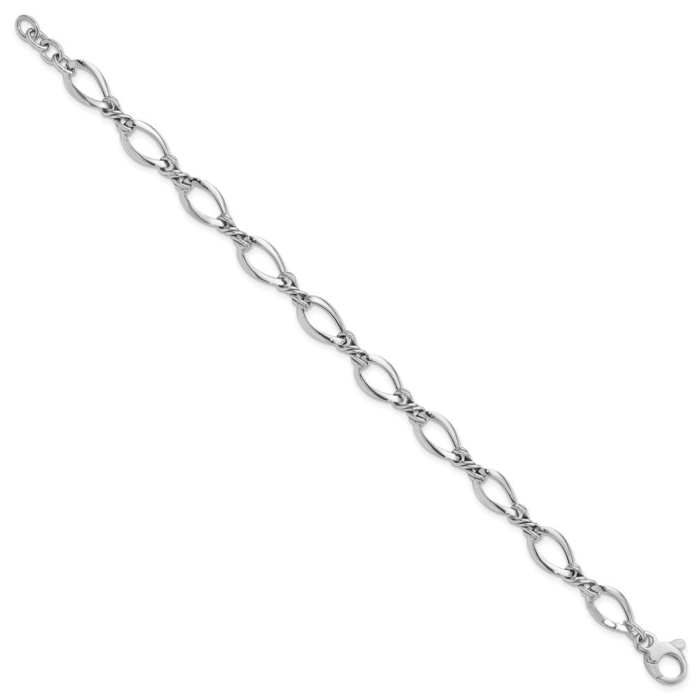 Fancy Link Bracelet 7.5" - 8.8mm