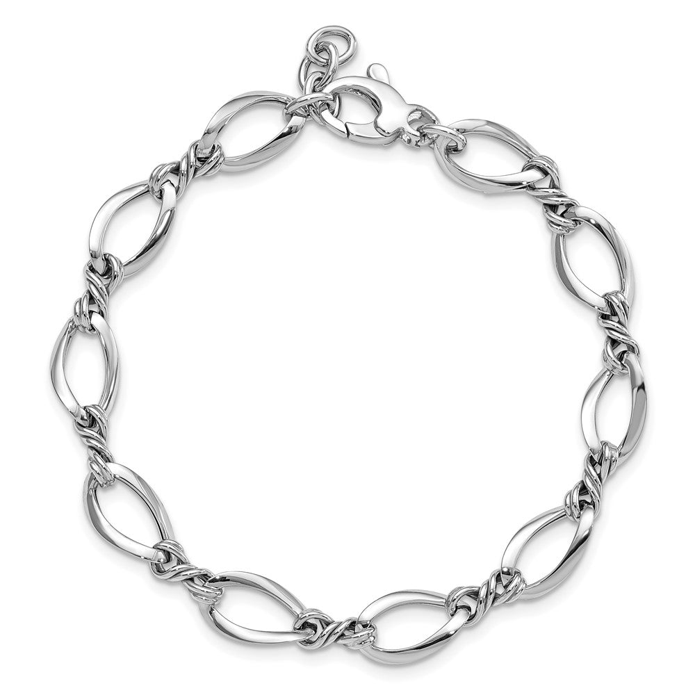 Fancy Link Bracelet 7.5" - 8.8mm