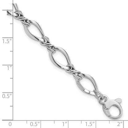 Fancy Link Bracelet 7.5" - 8.8mm