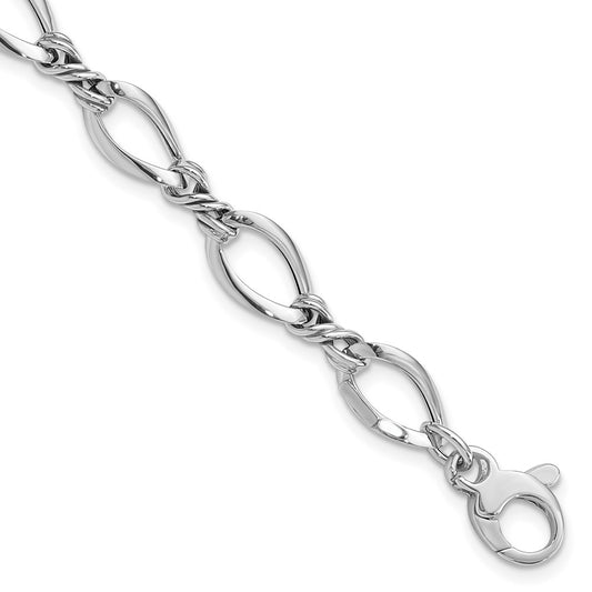 Fancy Link Bracelet 7.5" - 8.8mm