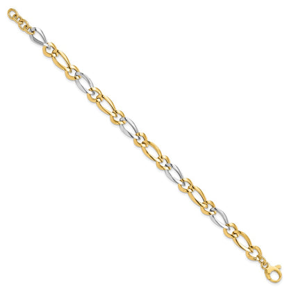 Polished Bracelet 7.25" - 7.5mm