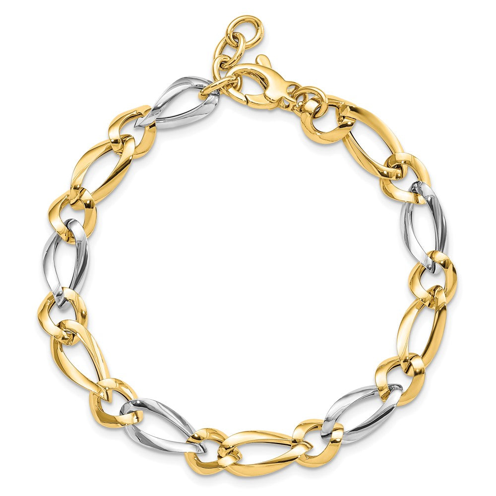 Polished Bracelet 7.25" - 7.5mm