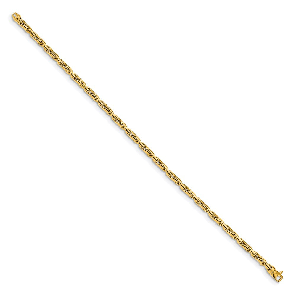 3.25mm Polished Fancy Link Bracelet 7.5"