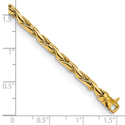 3.25mm Polished Fancy Link Bracelet 7.5"