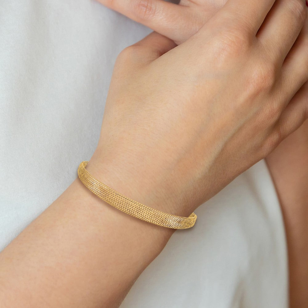 Stretch Mesh Graduated Bracelet 7"