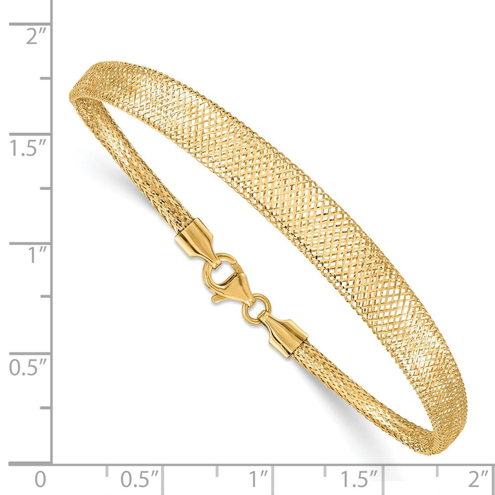 Stretch Mesh Graduated Bracelet 7"