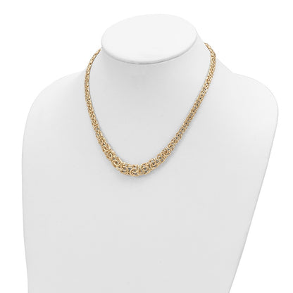 Graduated Byzantine Necklace 17.25"