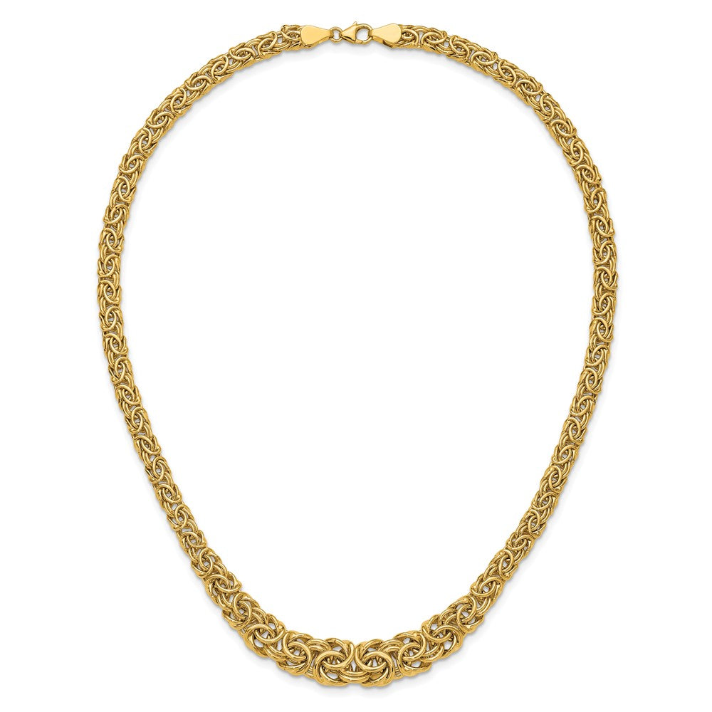 Graduated Byzantine Necklace 17.25"