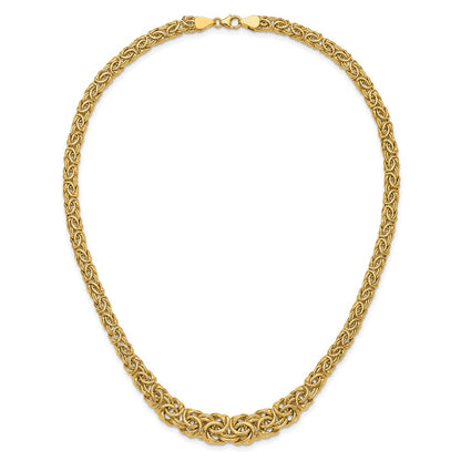 Graduated Byzantine Necklace 17.25"