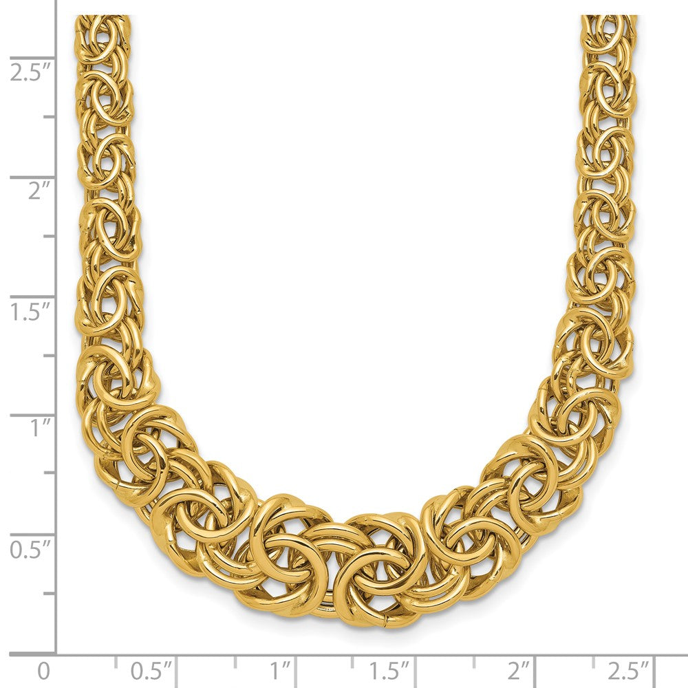 Graduated Byzantine Necklace 17.25"
