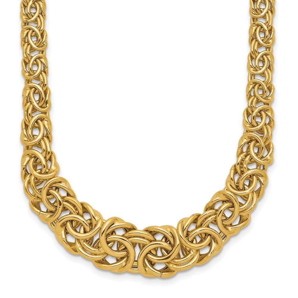 Graduated Byzantine Necklace 17.25"