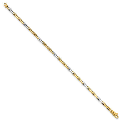 Polished Fancy Link Bracelet 7.5" - 3.1mm