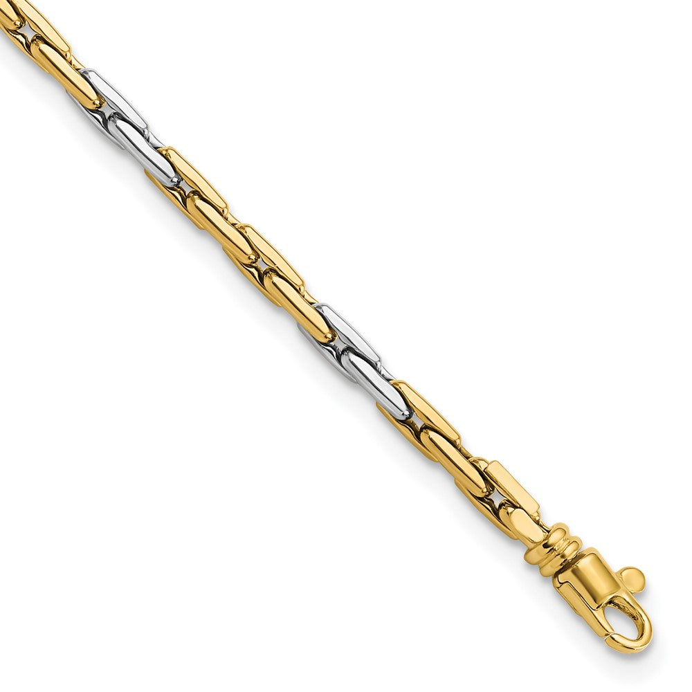Polished Fancy Link Bracelet 7.5" - 3.1mm