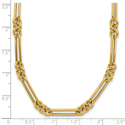 Polished Fancy Link Necklace