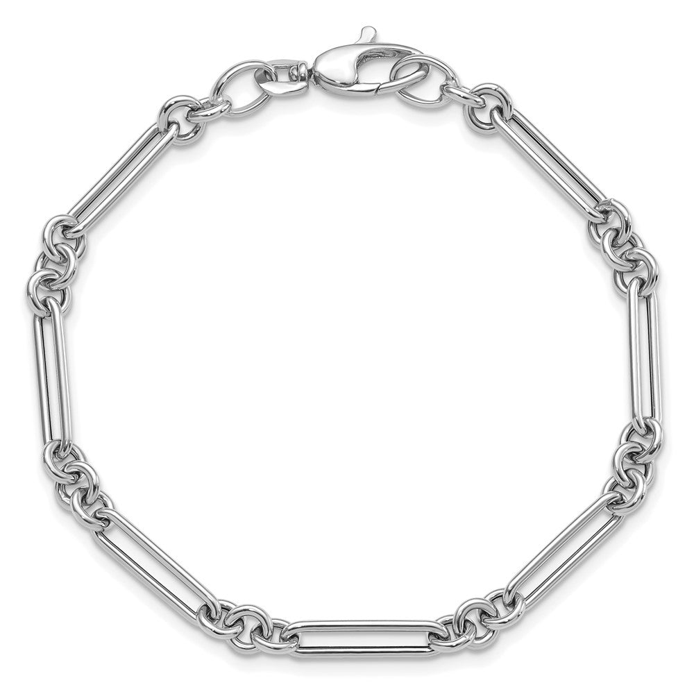 Polished Fancy Link Bracelet