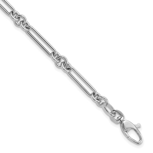 Polished Fancy Link Bracelet