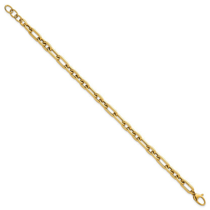 Polished Fancy Open Link w/ .5in ext. Bracelet