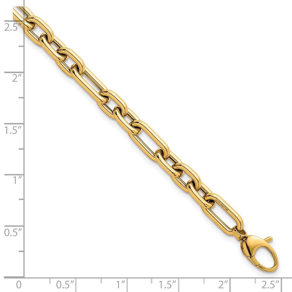 Polished Fancy Open Link w/ .5in ext. Bracelet