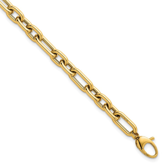 Polished Fancy Open Link w/ .5in ext. Bracelet