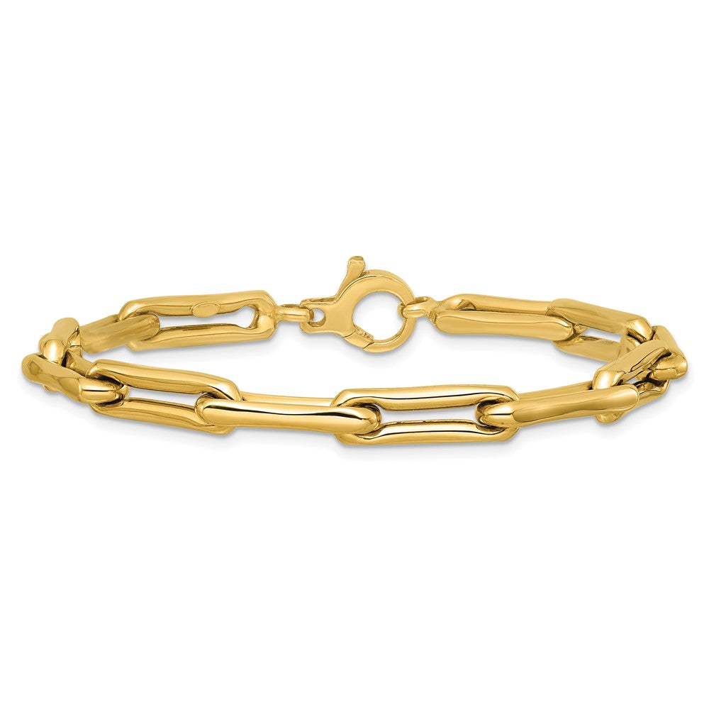 Polished 7.5 Fancy Link Bracelet 7.5" - 5.7mm