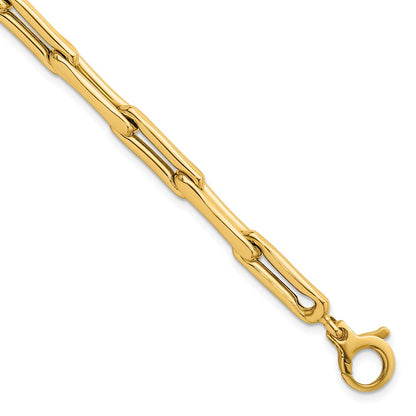 Polished 7.5 Fancy Link Bracelet 7.5" - 5.7mm