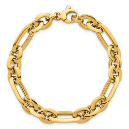 Polished Knife Edge Link Bracelet 7.5"
