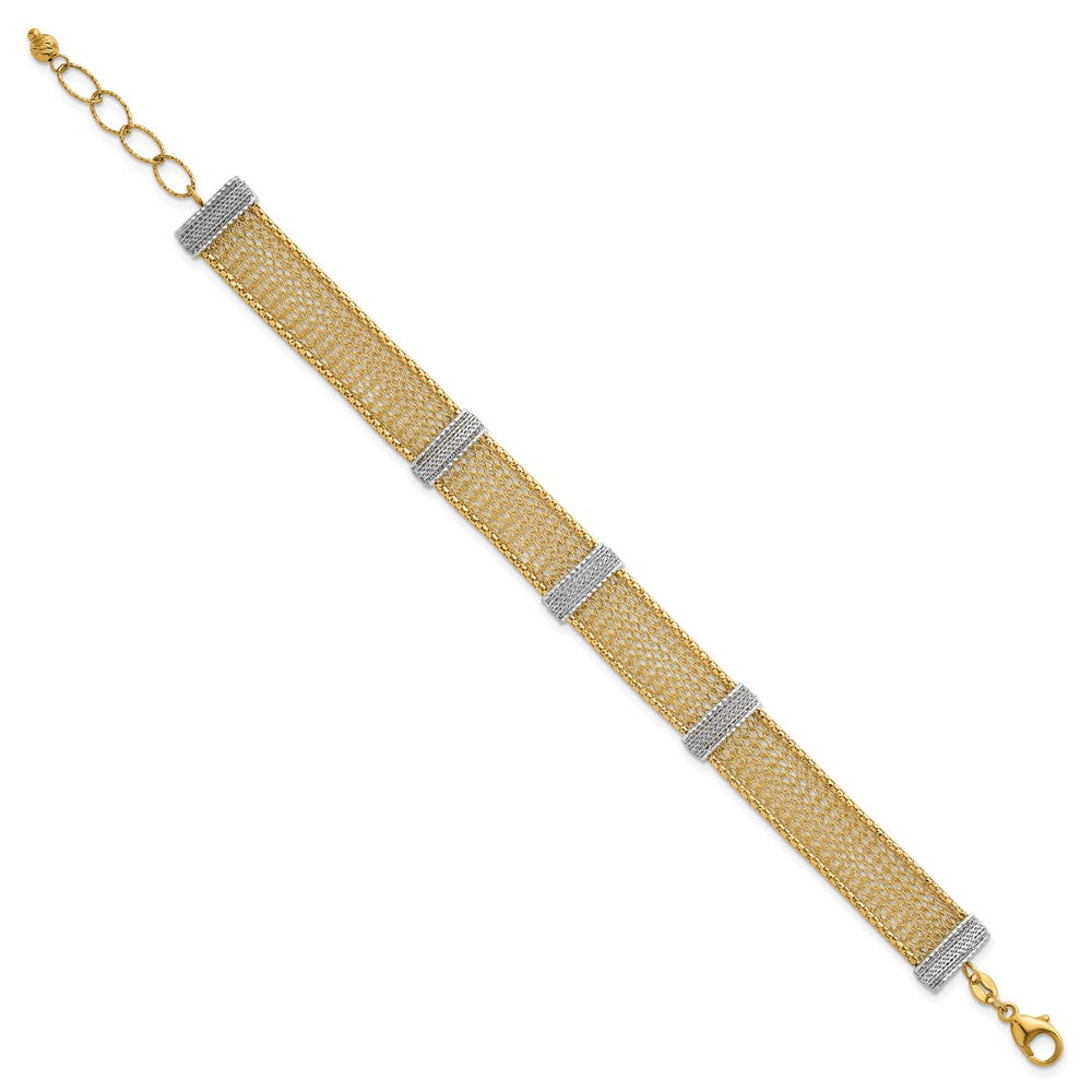 Textured Mesh with 1in ext Bracelet