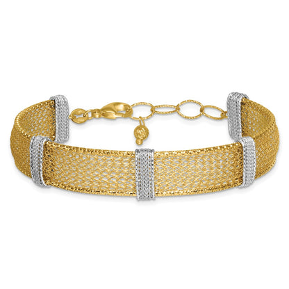 Textured Mesh with 1in ext Bracelet