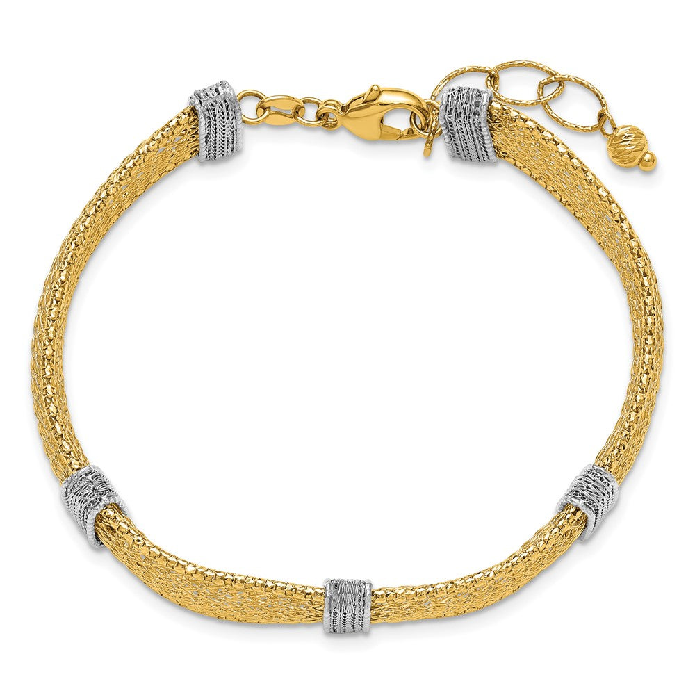 Textured Mesh with 1in ext Bracelet