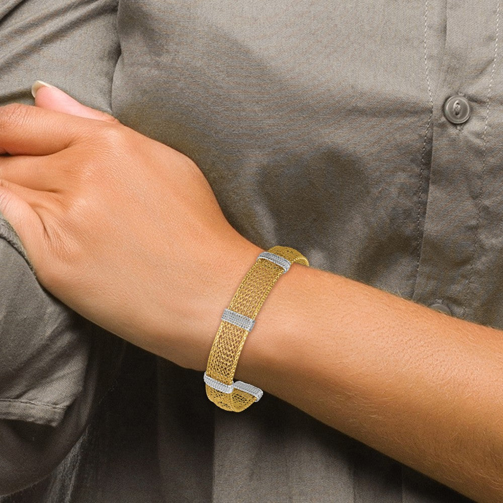 Textured Mesh with 1in ext Bracelet