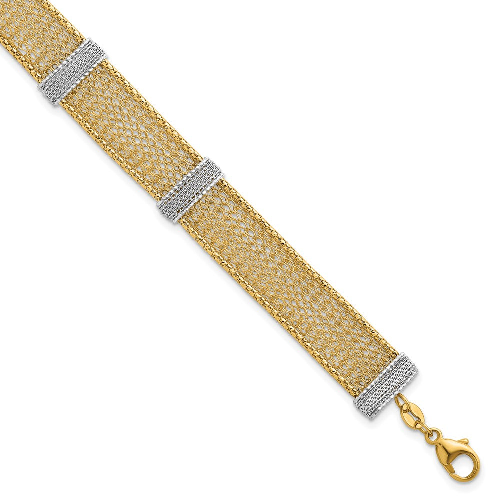 Textured Mesh with 1in ext Bracelet