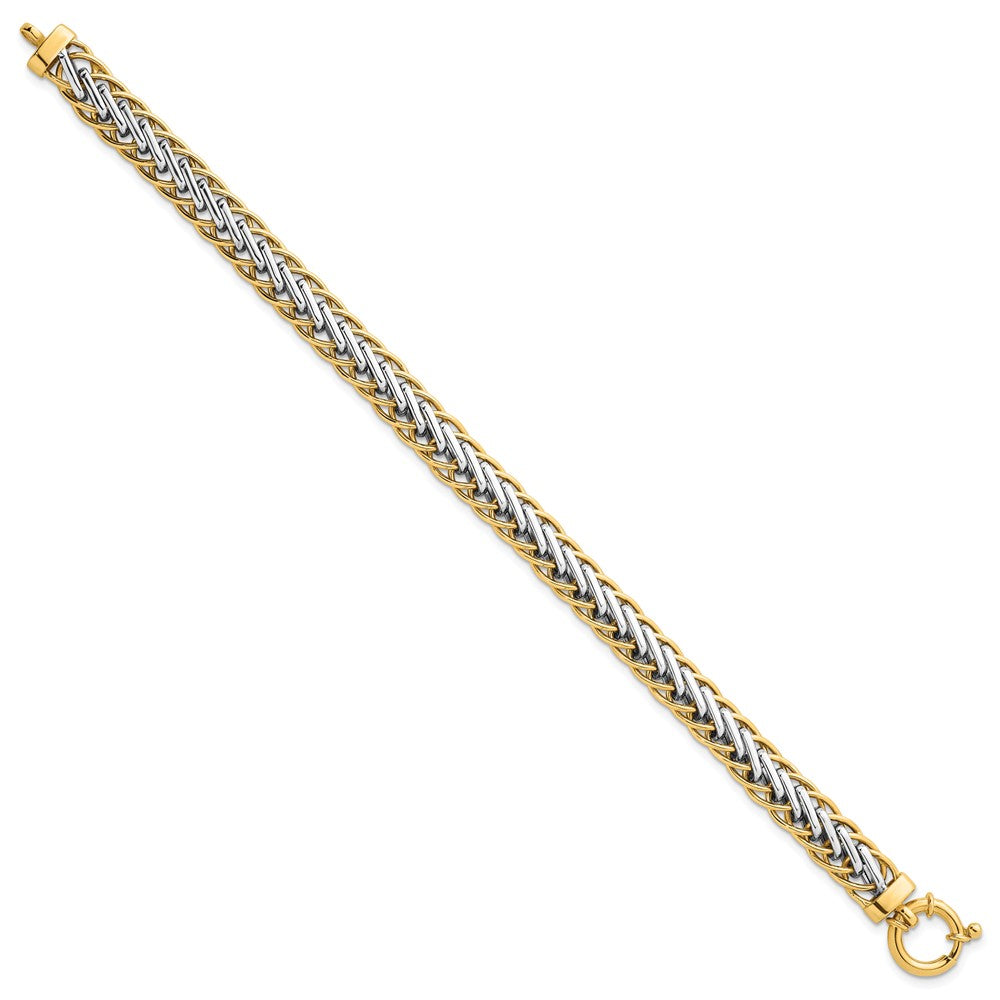 Polished Fancy Link Bracelet 7.5" - 7.6mm