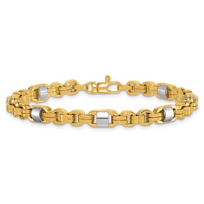 Polished Link Bracelet 7.5" - 5mm