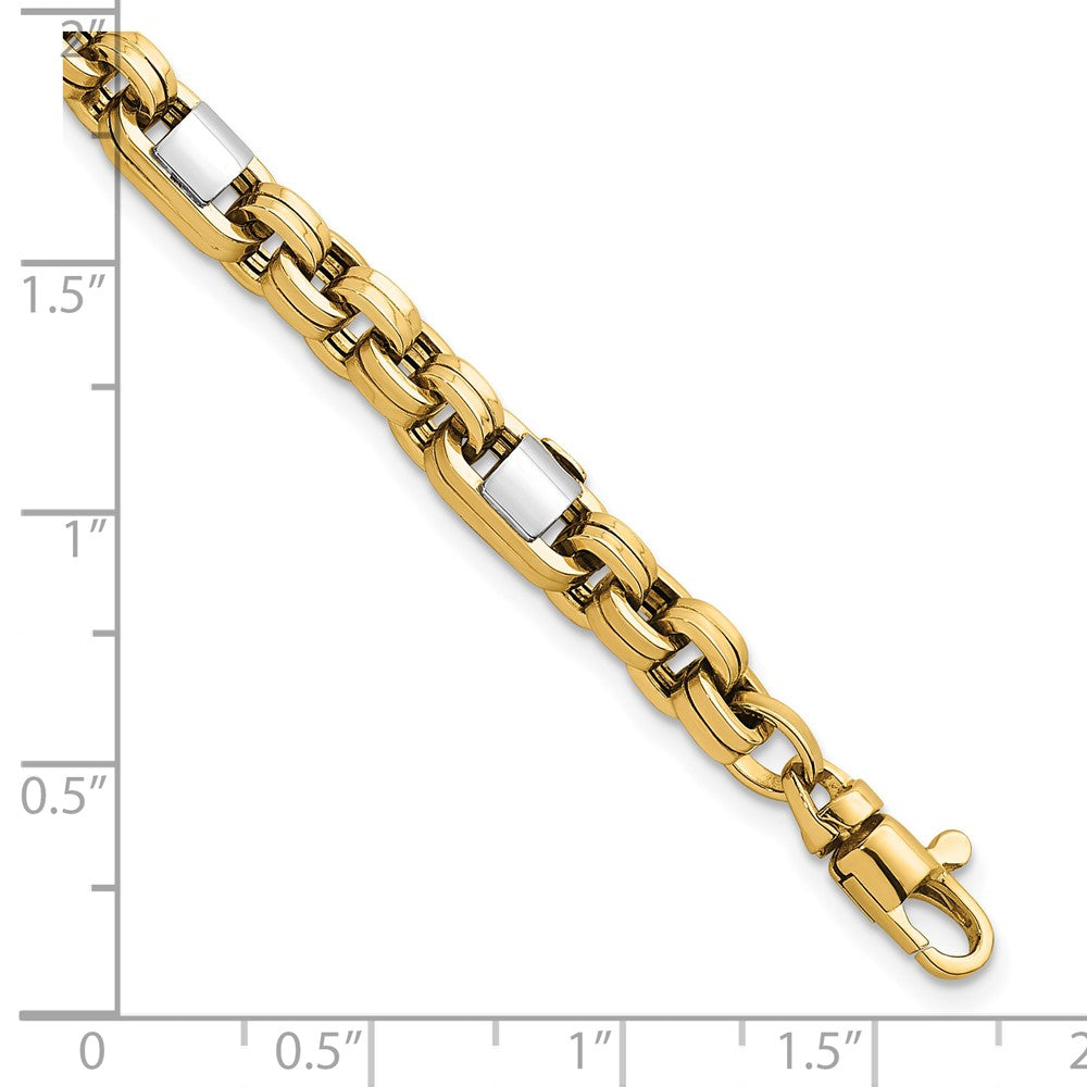 Polished Link Bracelet 7.5" - 5mm