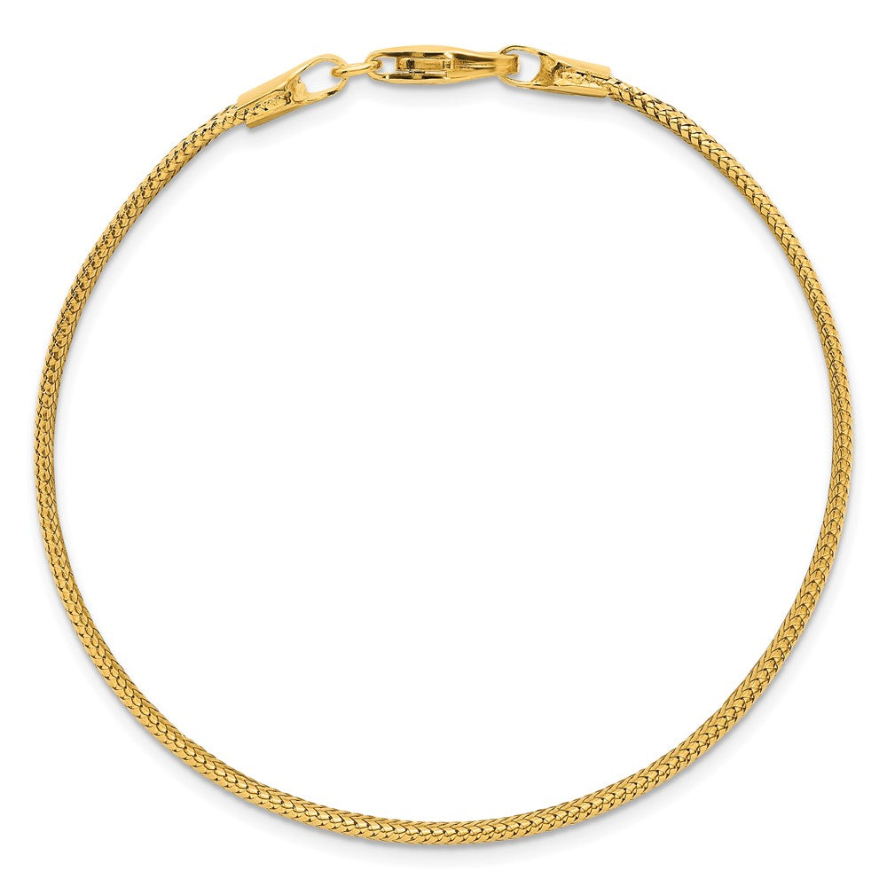Polished Mesh Bracelet 7.5" - 6.13mm