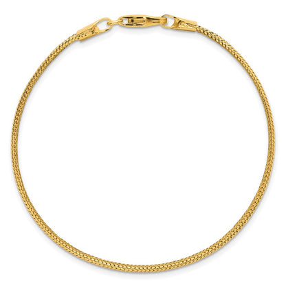 Polished Mesh Bracelet 7.5" - 6.13mm